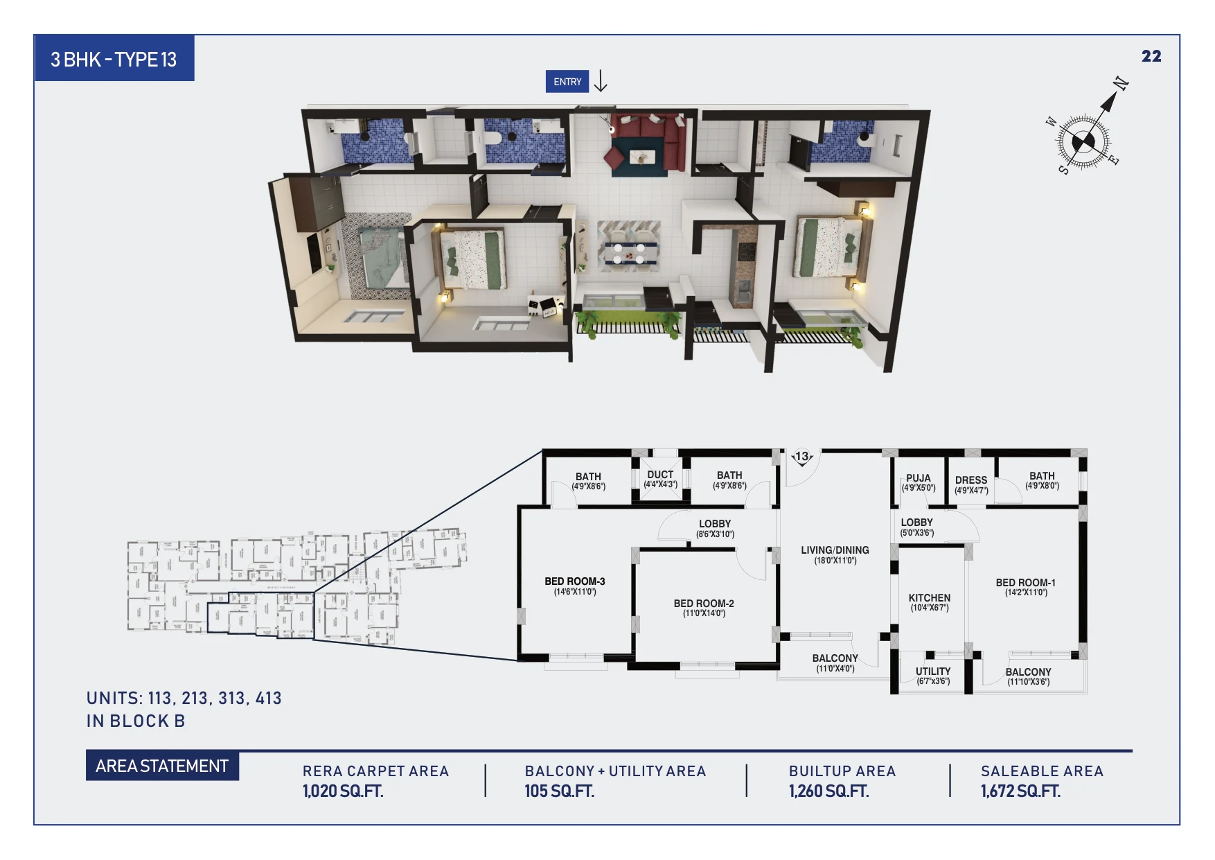 Aavasa Shivgram Residency Render 10