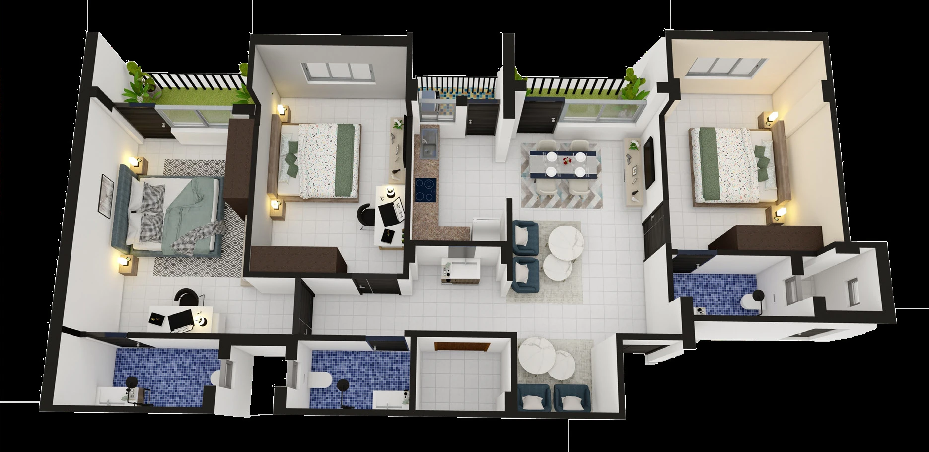Aavasa Shivgram Residency Render 21