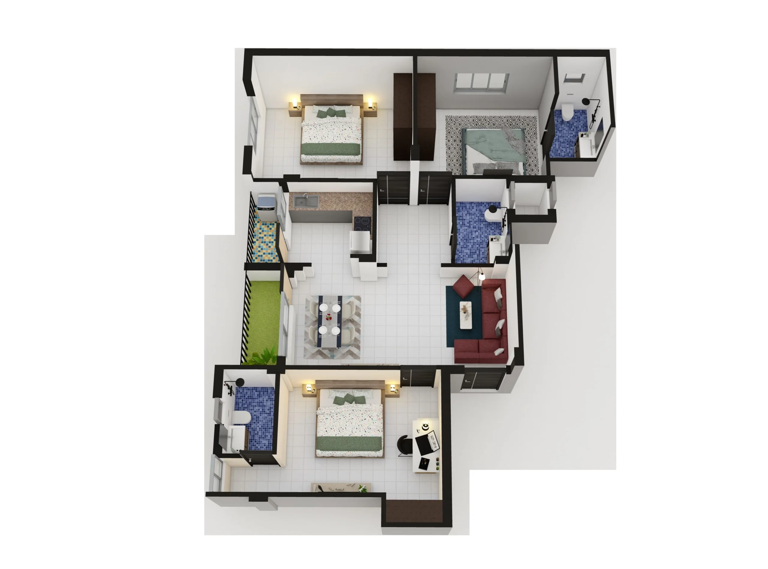 Aavasa Shivgram Residency Render 18