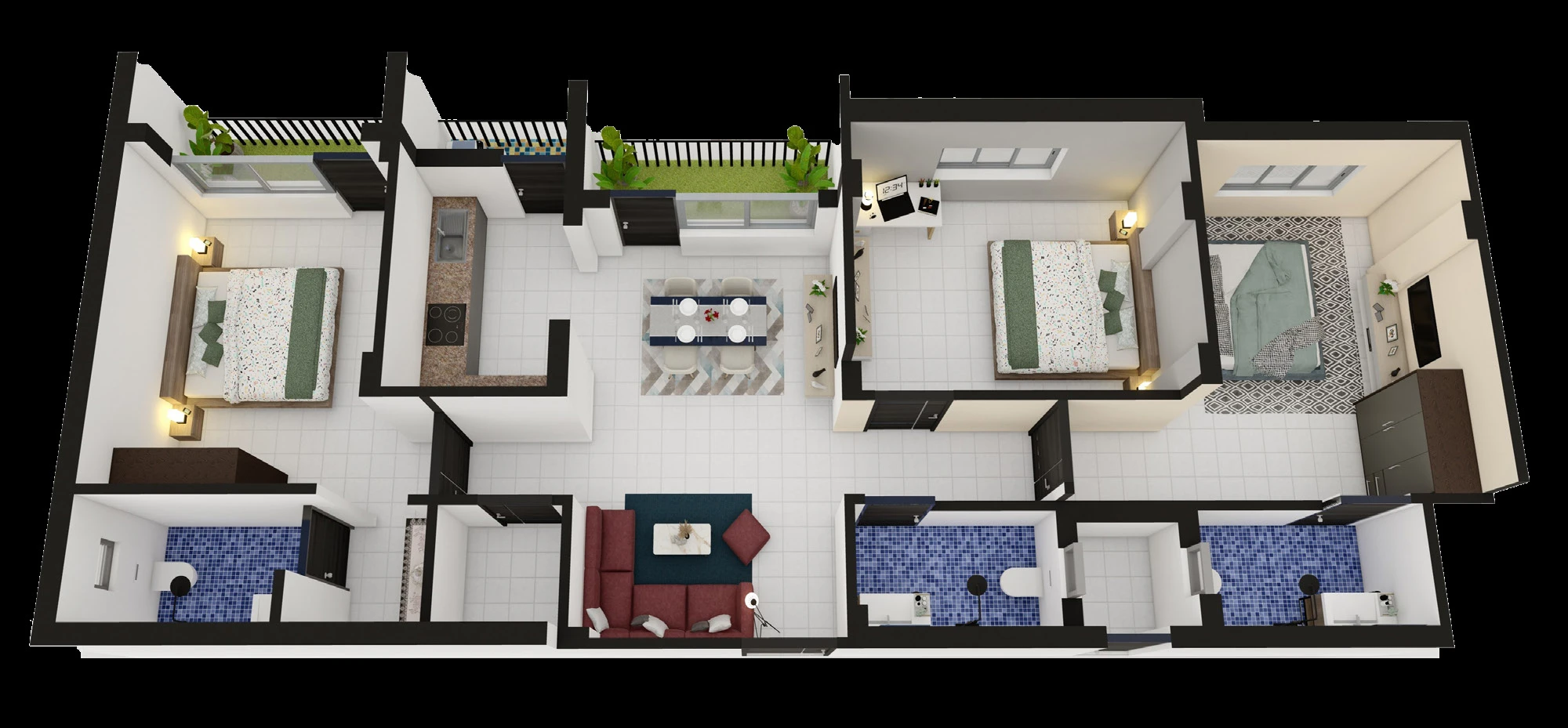 Aavasa Shivgram Residency Render 22