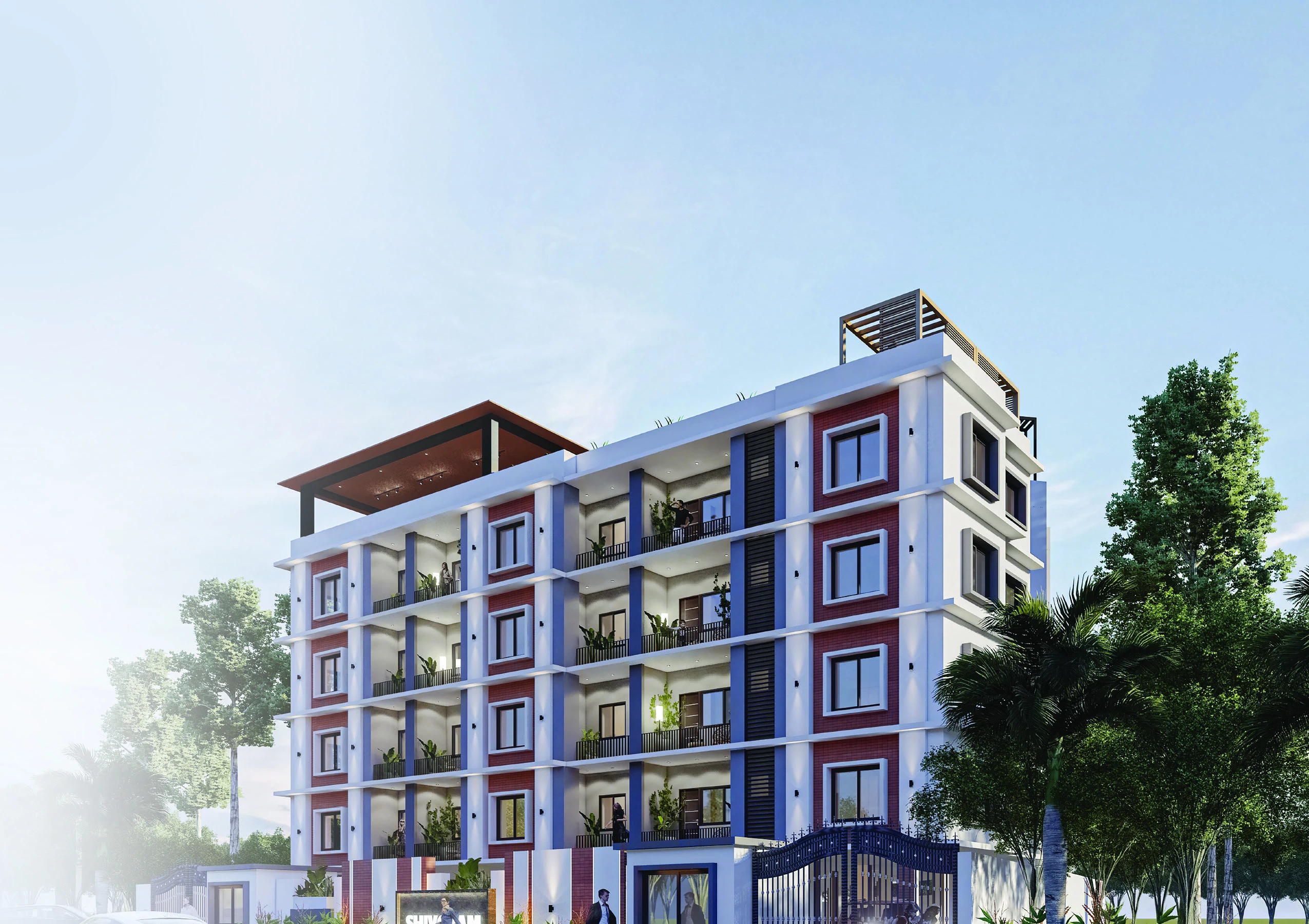 Aavasa Shivgram Residency Render 14
