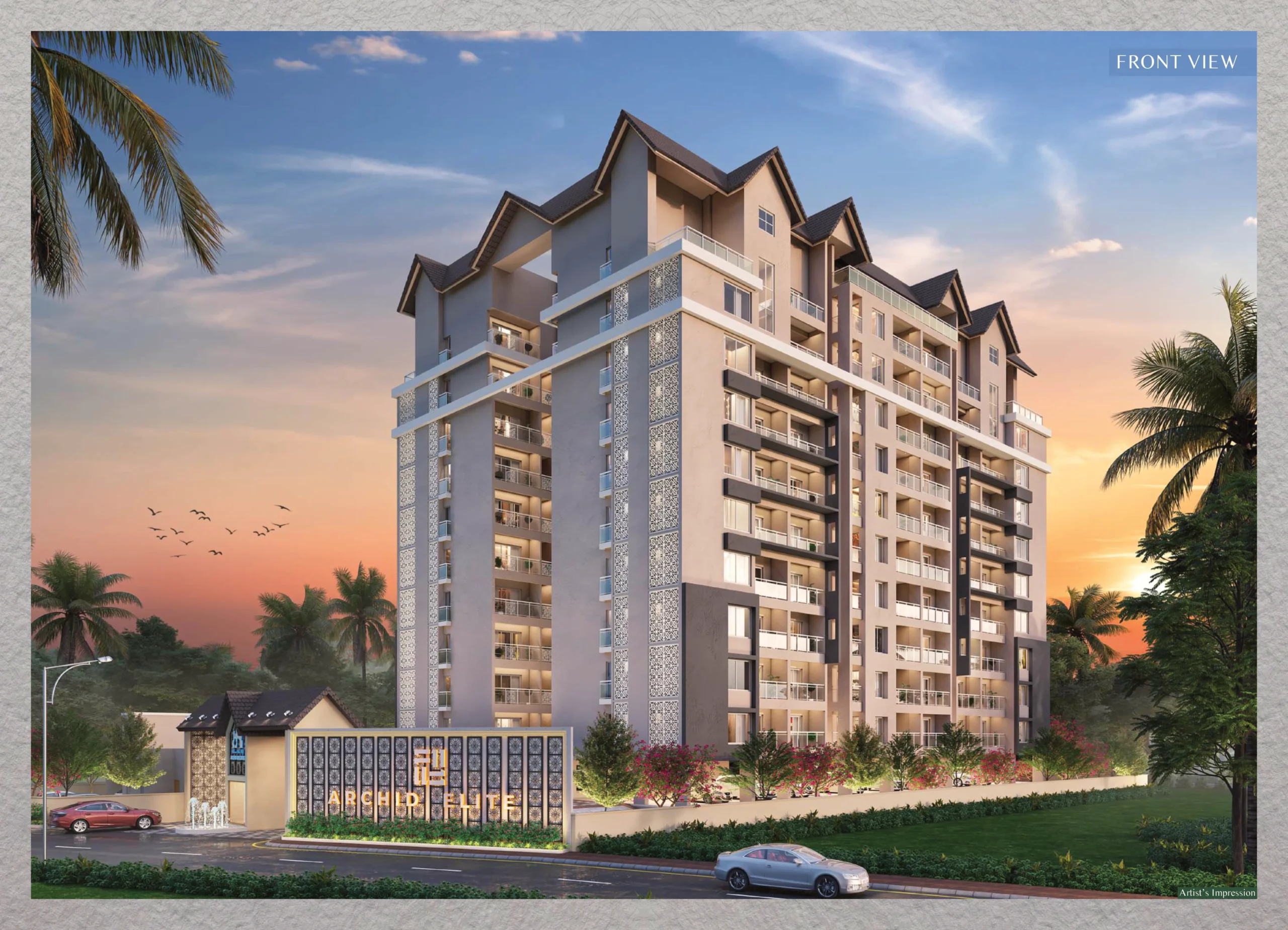 Archid Elite Official High-Rise Elevation Patia IT Corridor Bhubaneswar