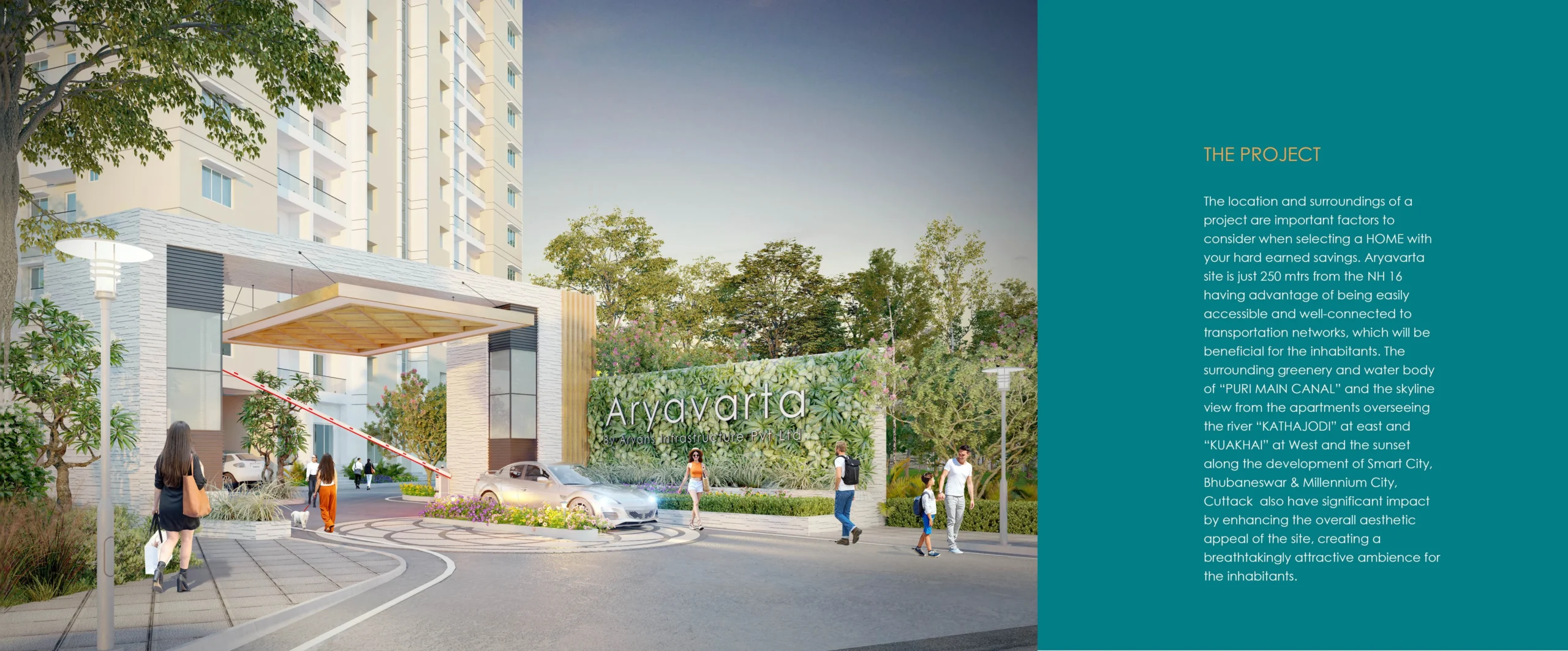 Bhawani Uma Plaza Elevation & Floor Plan