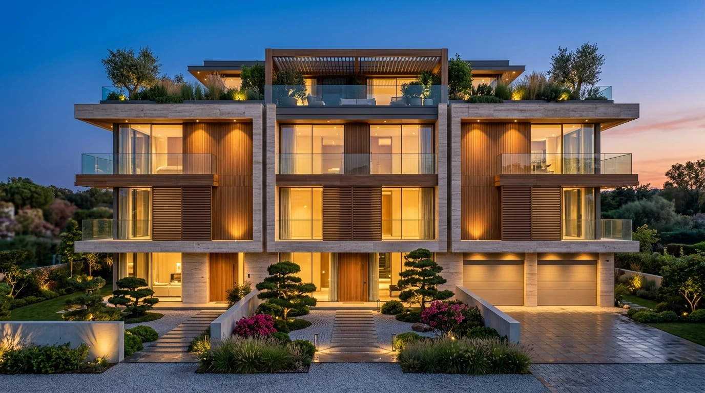 The Harmonious Haven Luxury Triplex Render 10