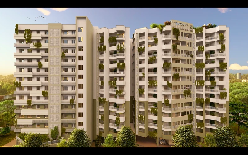 Costa Furtune Crestview Official Twin-Towers Elevation Kantabada Chandaka