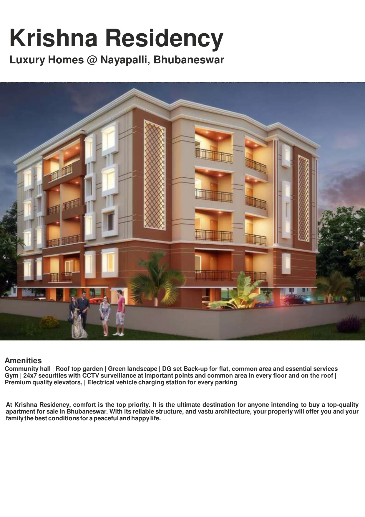 Krishna Residency Render 2