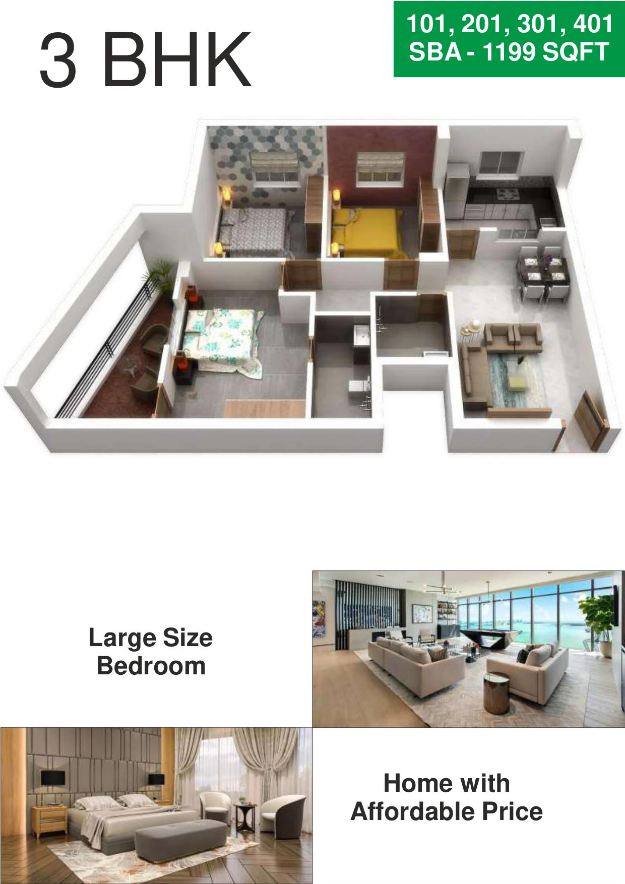 Krishna Residency Render 4