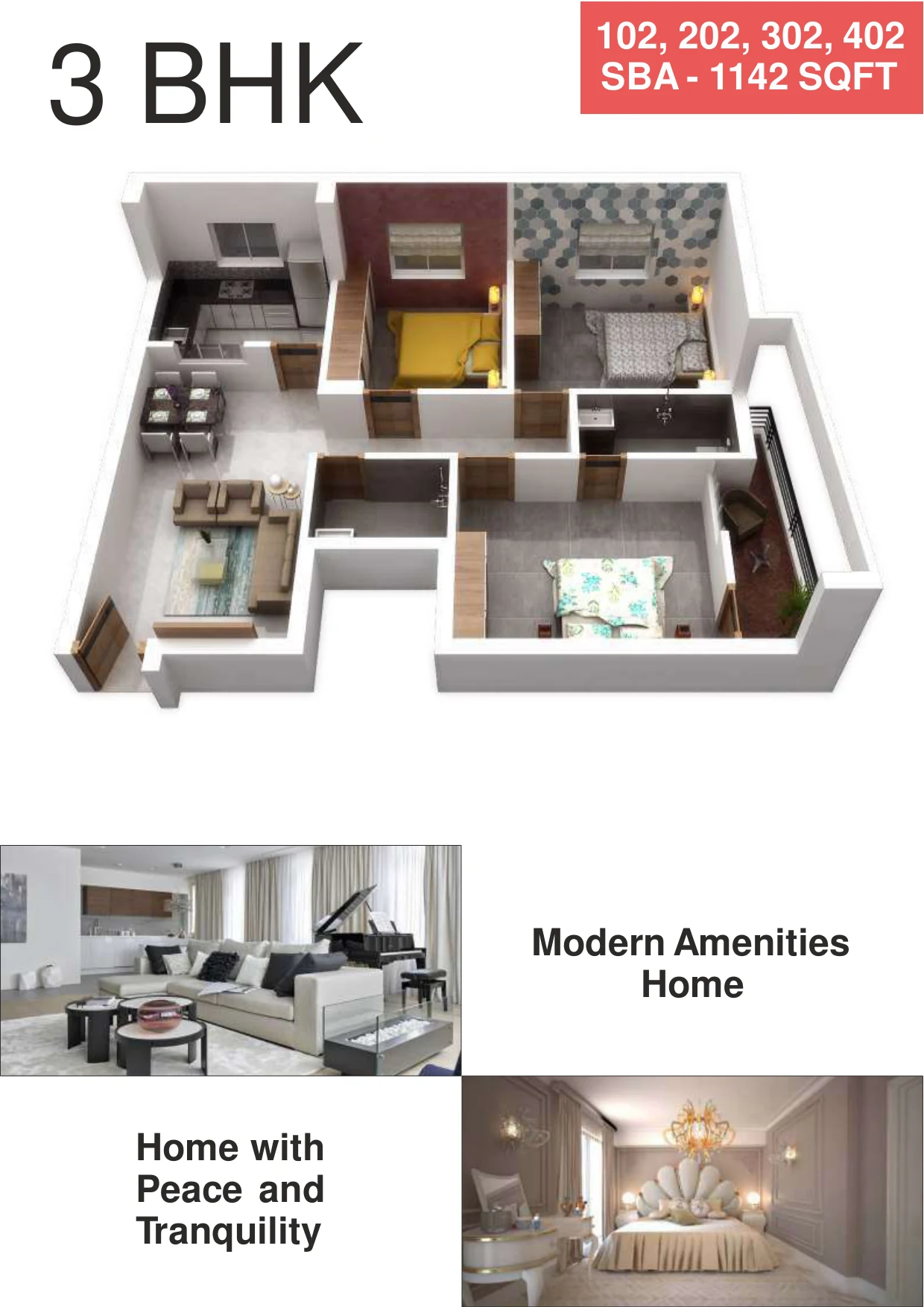 Krishna Residency Render 5