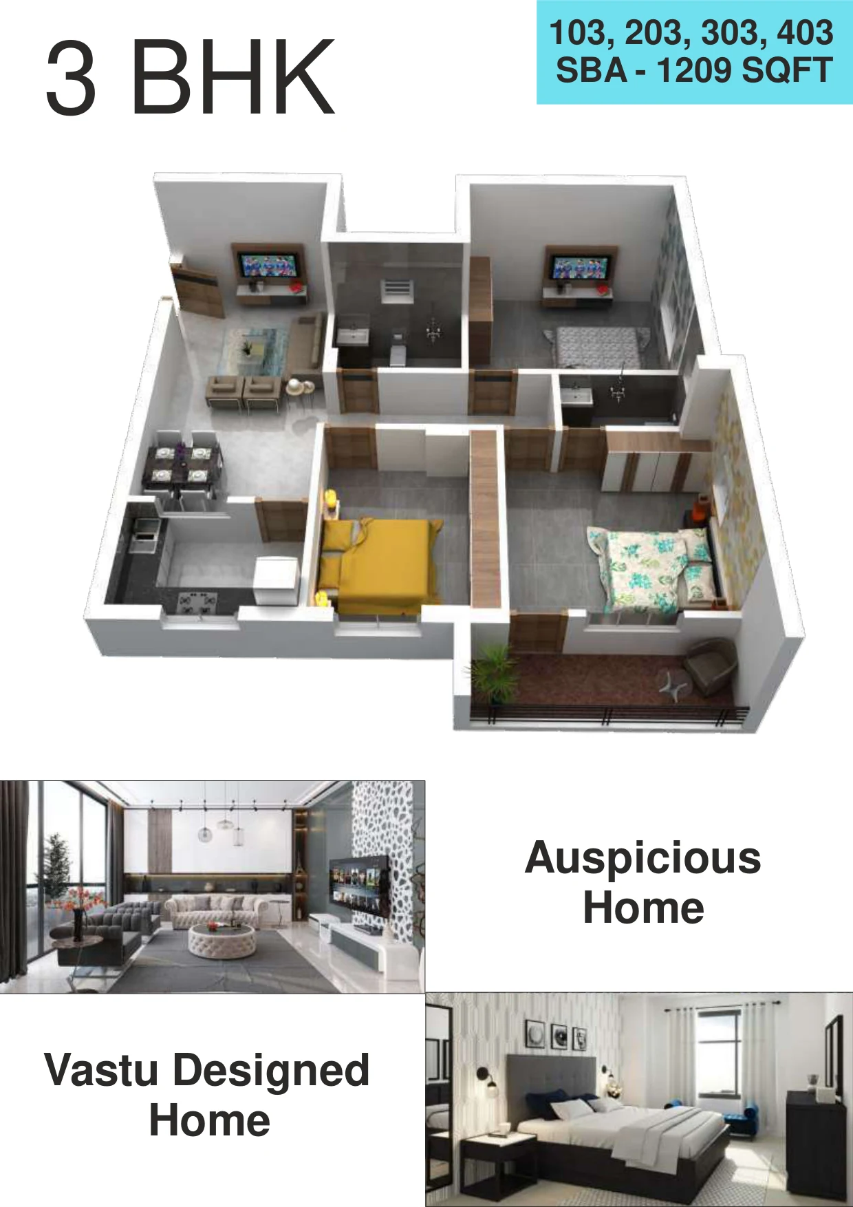 Krishna Residency Render 6
