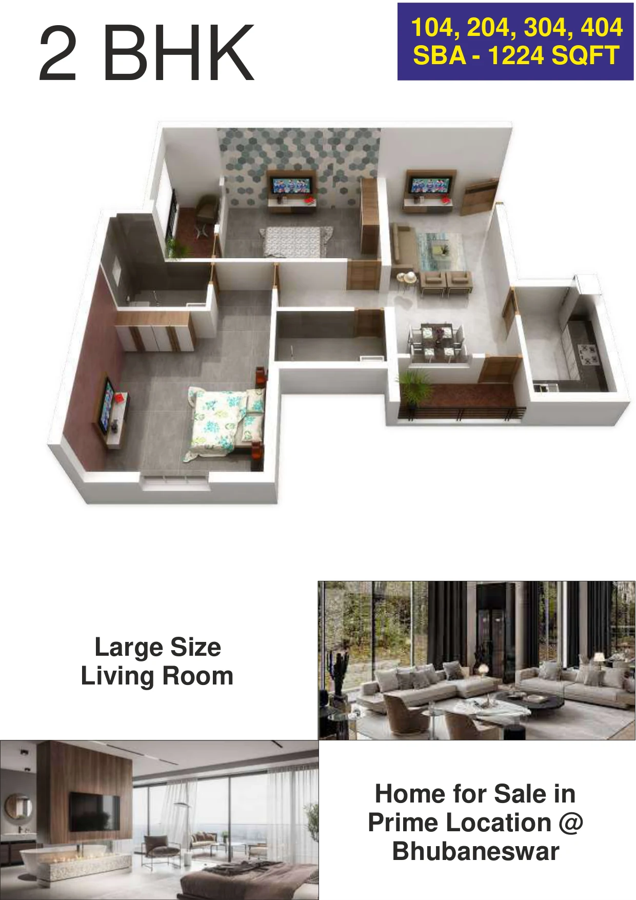 Krishna Residency Render 7