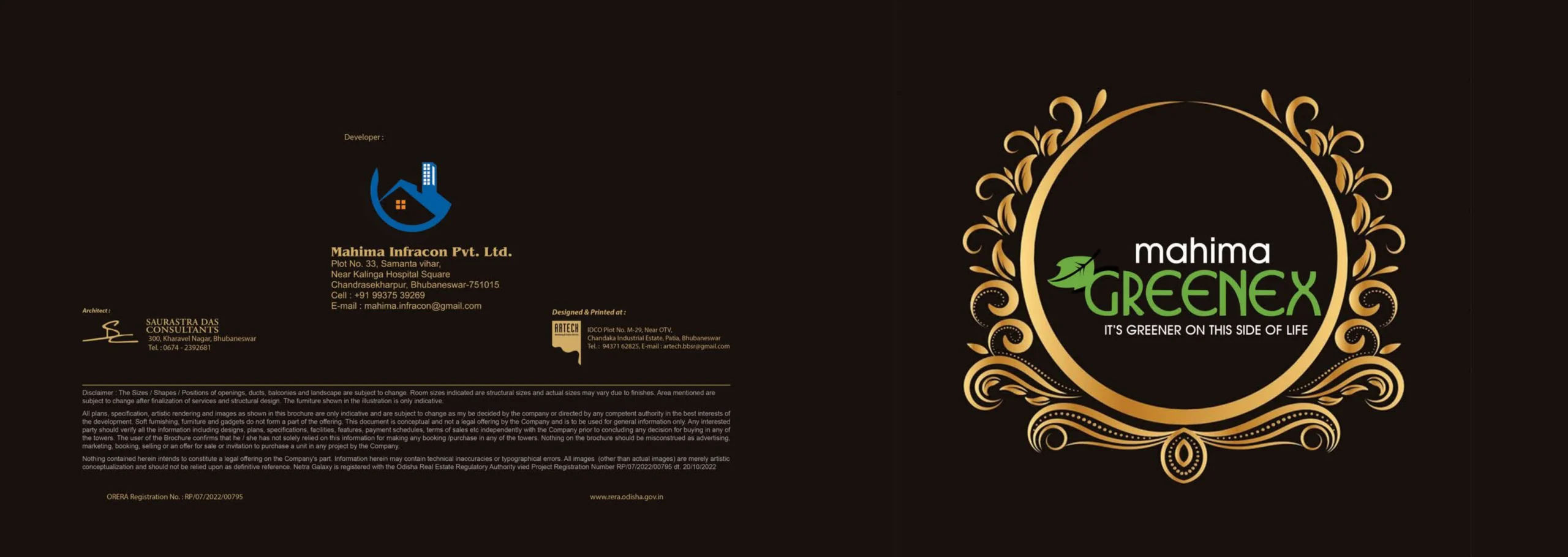 Mahima Greenex Elevation & Floor Plan