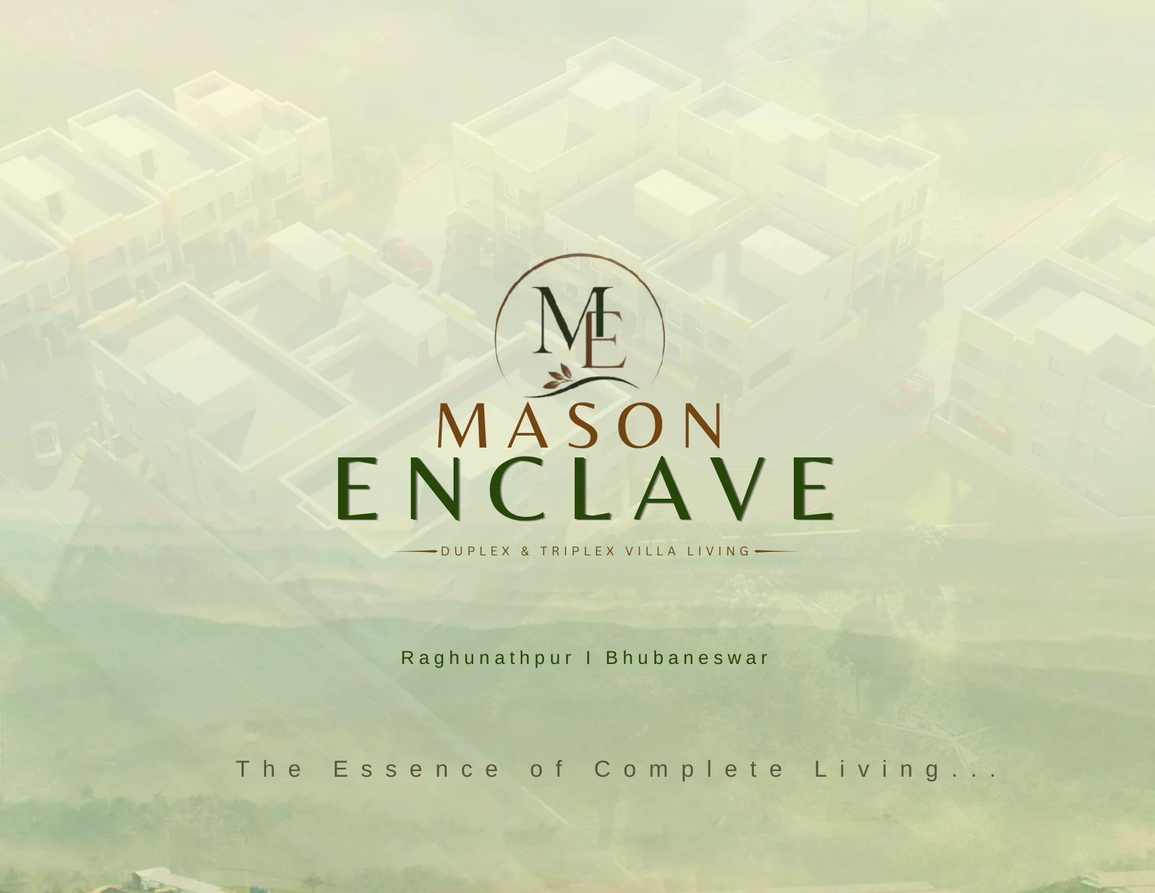 Mason Enclave Luxury Villas Elevation & Floor Plan