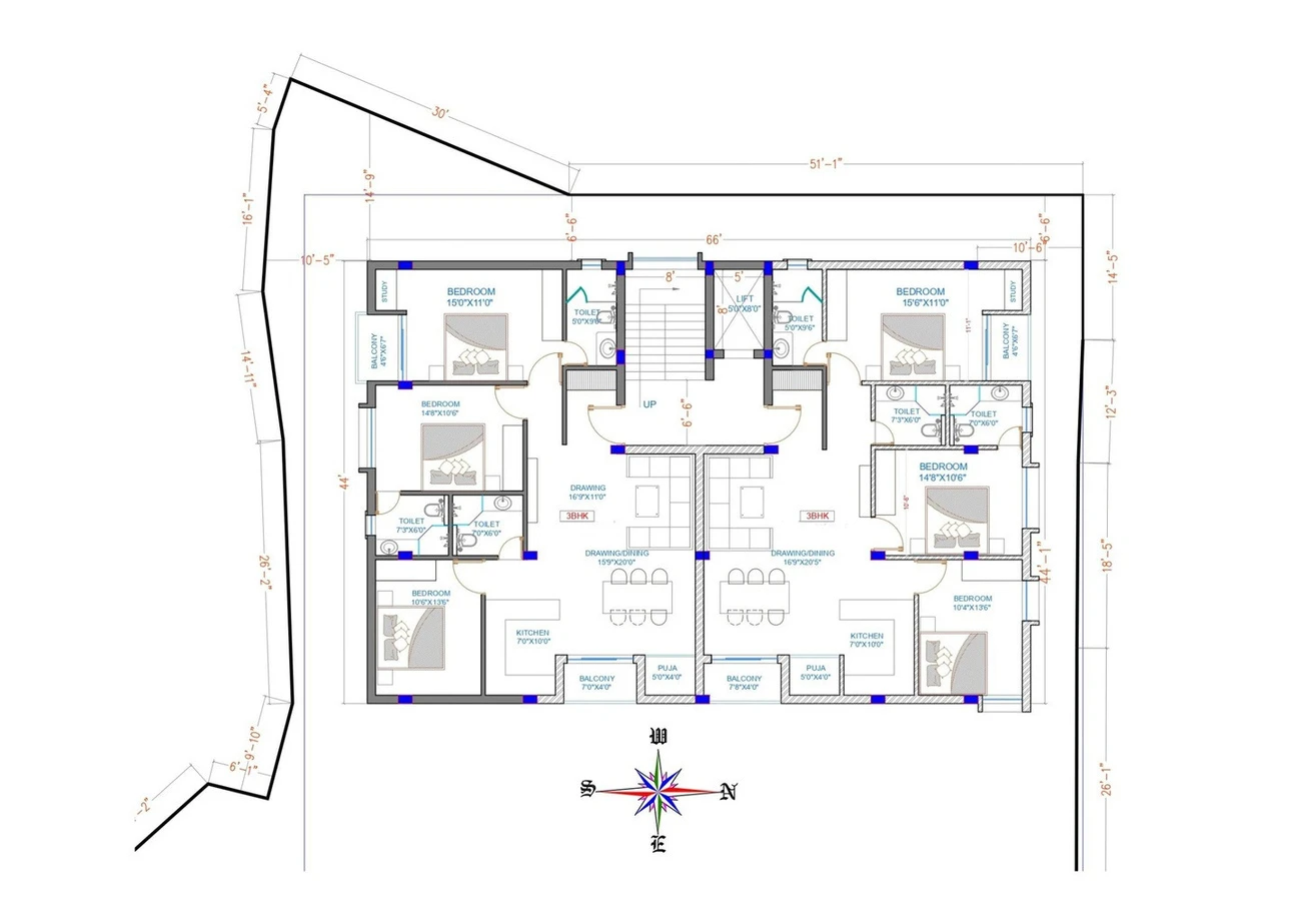 Goenka Numero Uno Residency Render 23