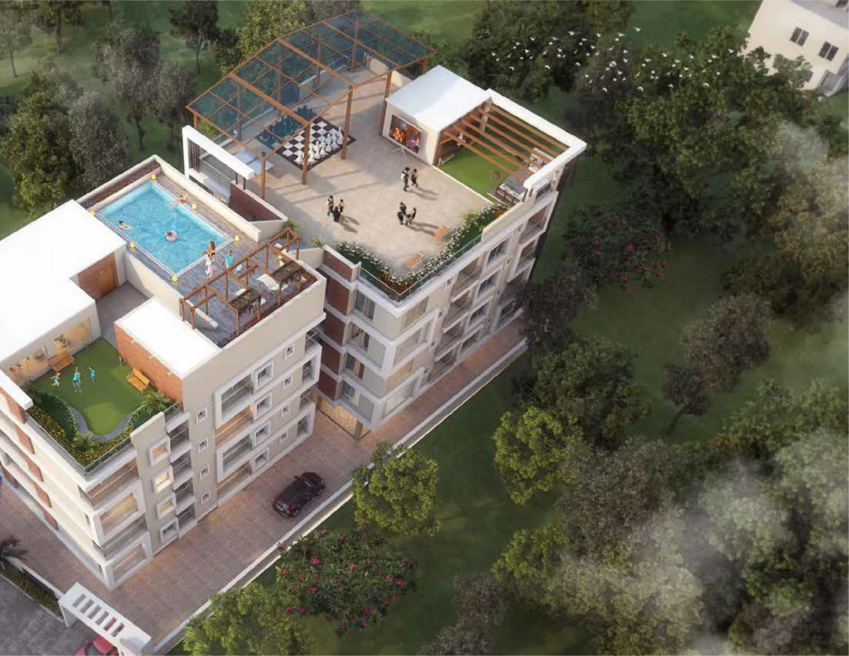 Goenka Numero Uno Residency Render 24