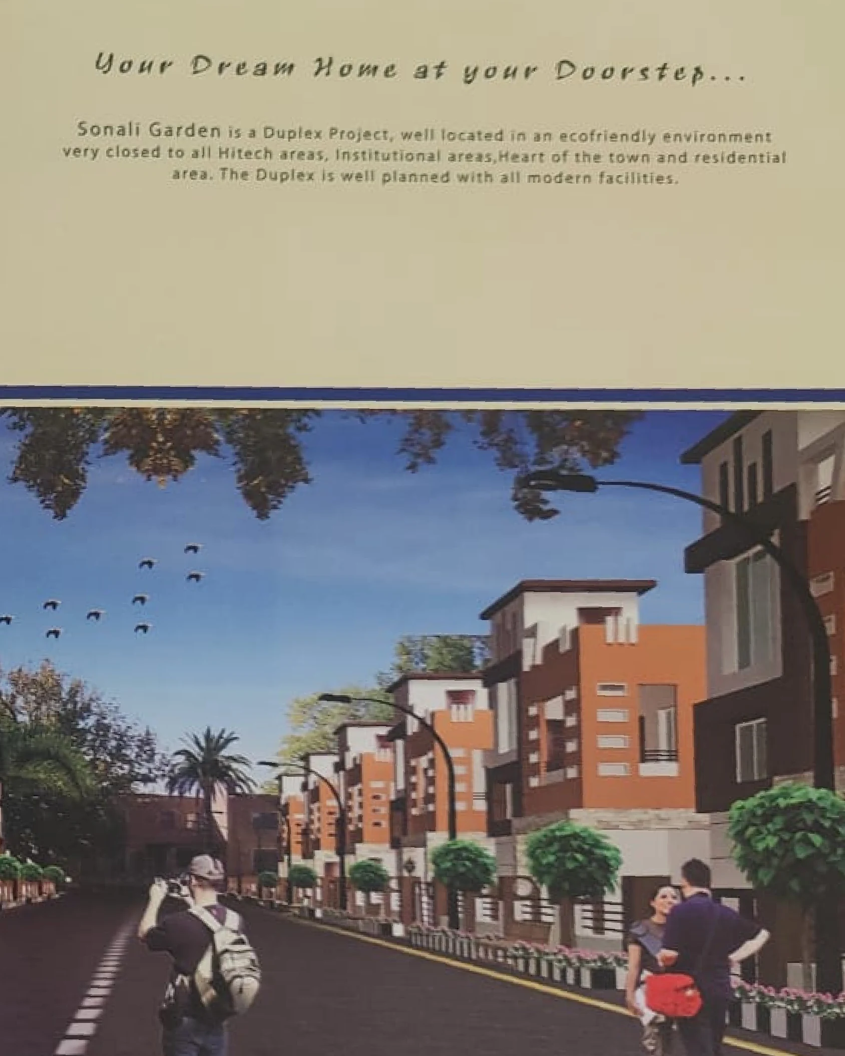 Sonali Garden Luxury Duplex Render 2