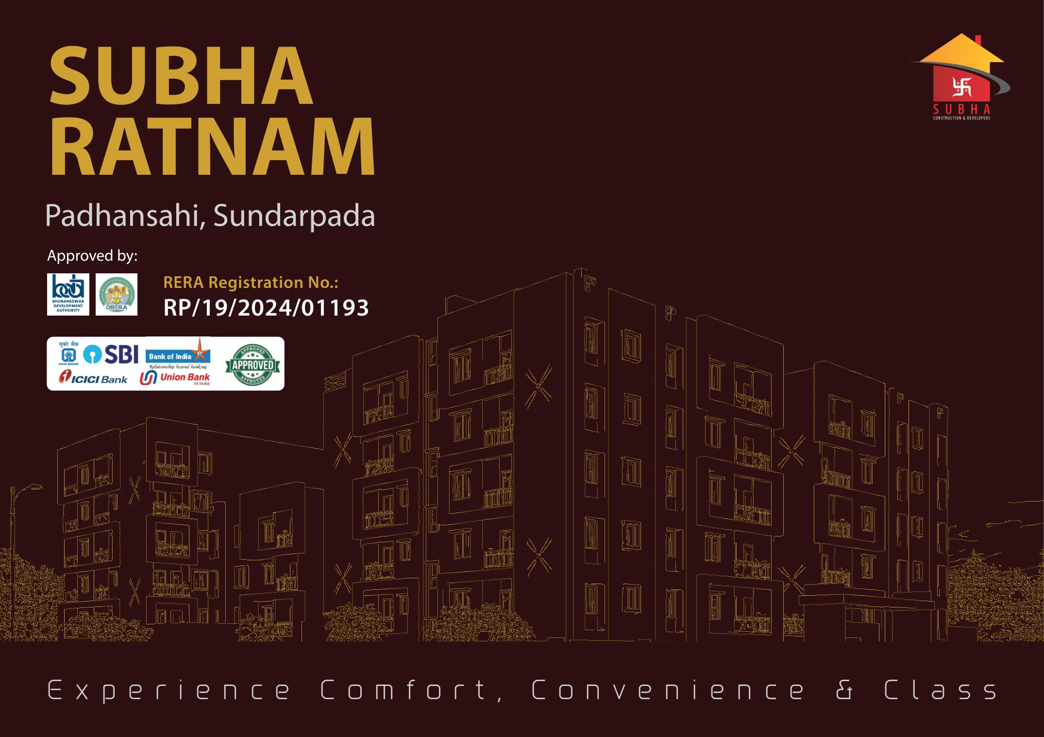 Subha Ratnam Elevation & Floor Plan